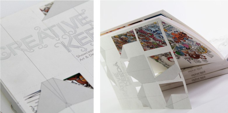 Magazine - CREATIVE KEEDA 2011-2012, printed at JAK Printers
