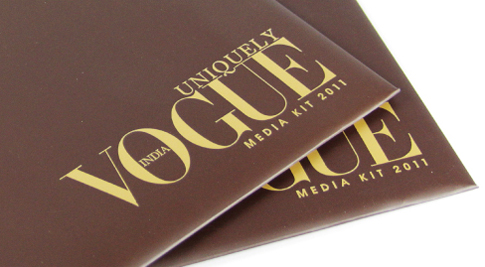 Catalogue Printing - Conde Nast India - Vogue Media Kit