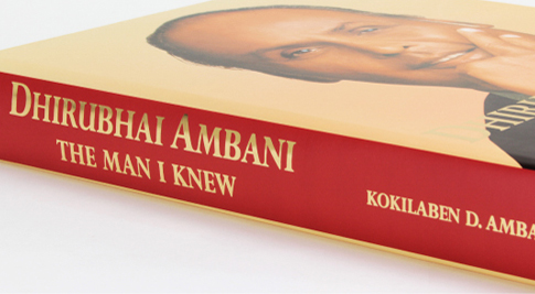 Coffee Table Book - Dhirubhai Ambani The Man I Knew